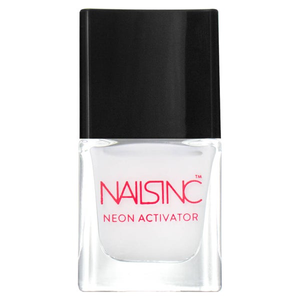 nails inc. Neon Activator Nail Polish - Neon White Base 5ml