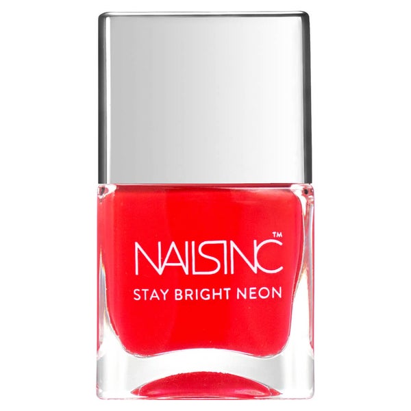 nails inc. Great Eastern Street Nail Polish - Neon Coral 14 ml