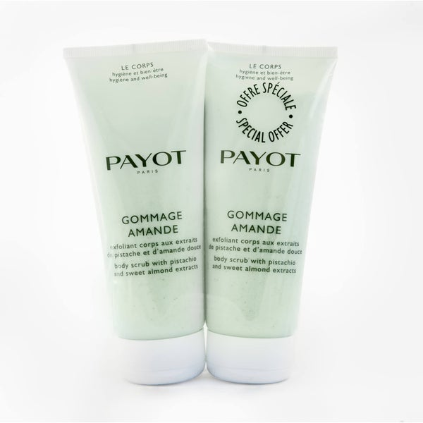 Duo exfoliant corporal Gommage Amande PAYOT 200 ml