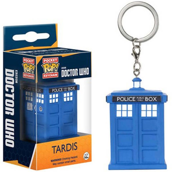 Doctor Who TARDIS Porte-clés Pocket Pop!