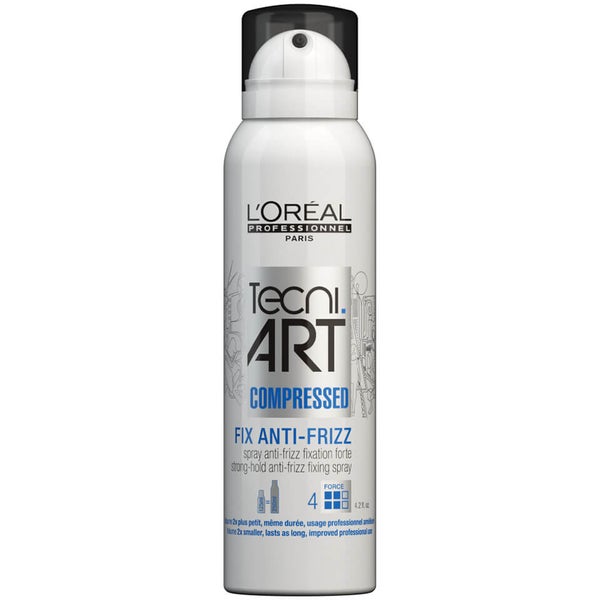 L'Oréal Professionnel Tecni ART Compressed Fix Anti-Frizz Hair Spray lakier do włosów zapobiegający puszeniu się 125 ml