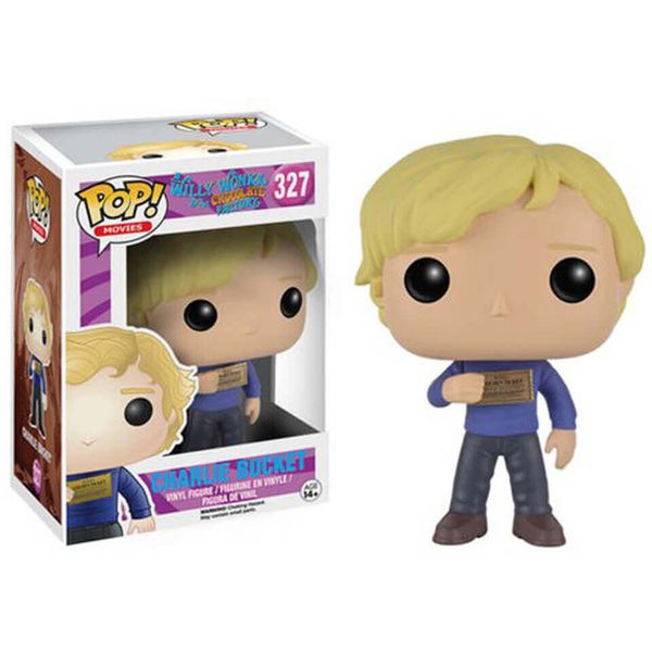 Willy Wonka and the Chocolate Factory Charlie Bucket Funko Pop! Figur