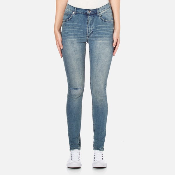 Cheap Monday Women's 'Second Skin' Jeans - Offset Blue