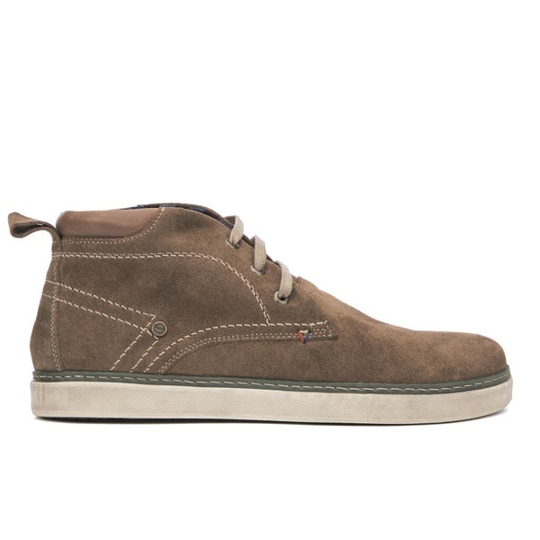 Wrangler Men's Billy Desert Suede Trainers - Taupe