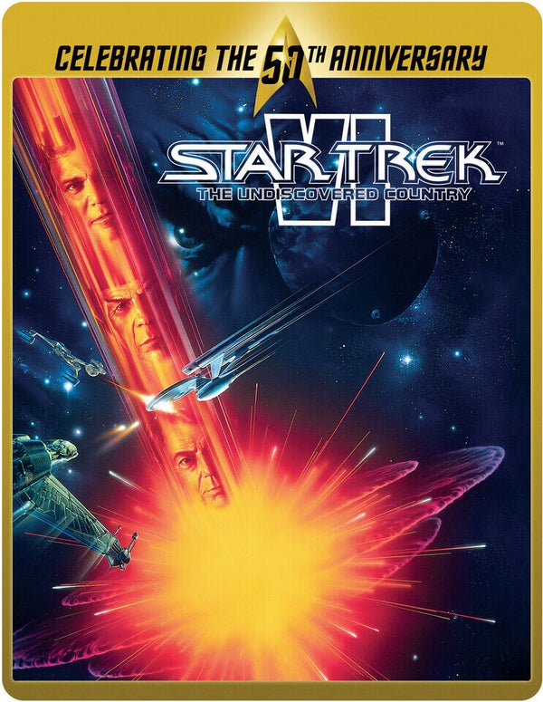Star Trek 6 - Das unentdeckte Land - Limited Edition 50. Jubiläums Steelbook