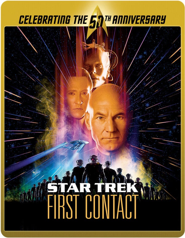 Star Trek 8 - First Contact (Limited Edition 50th Anniversary Steelbook) (UK EDITION)