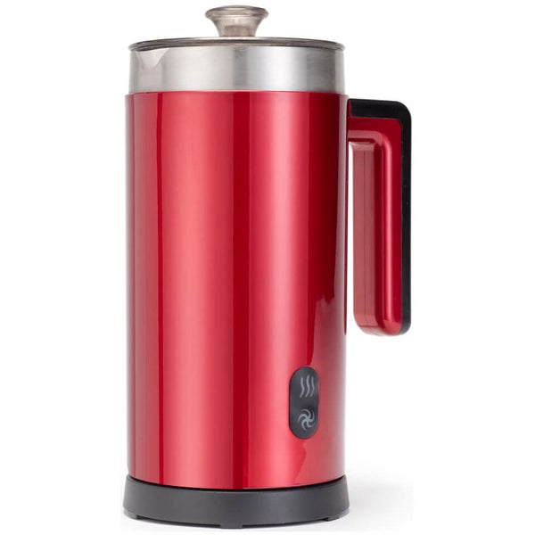 Gourmet Gadgetry Retro Diner Milk Frother and Hot Chocolate Maker - Retro Red - 0.55L