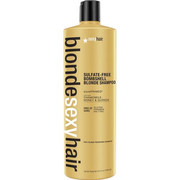 Sexy Hair Blonde Bombshell Shampoo szampon do włosów blond 1000 ml