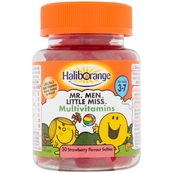 Haliborange Mr Happy Multivitamin Softie - 30 Strawberry Softies