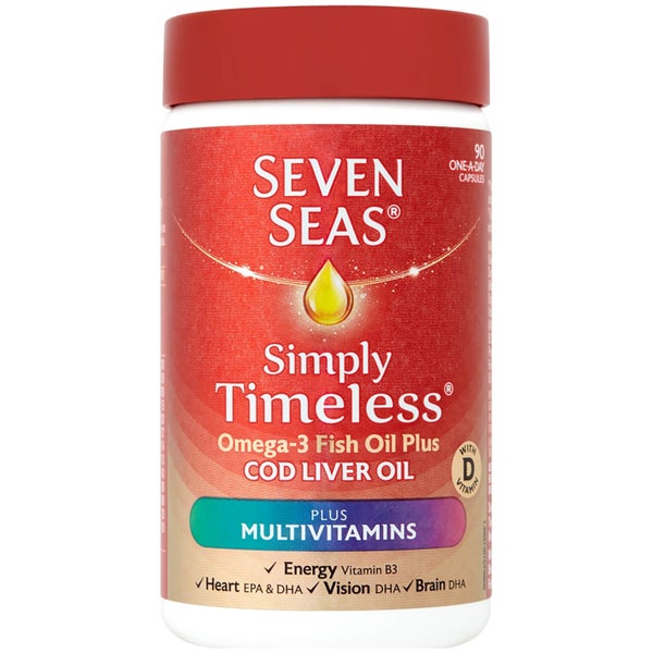 Seven Seas Cod Liver Oil Plus Multivitamins - 90 Capsules