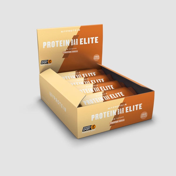 Протеиновый батончик Elite - Тоффи и ваниль