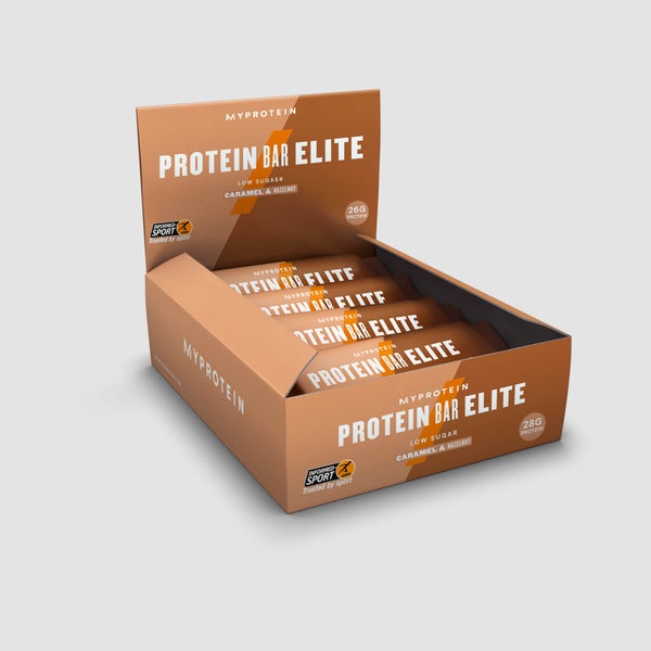 Barrita Proteica Elite - Caramelo y Avellana
