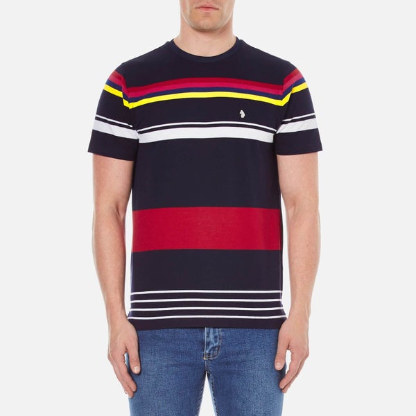 Luke 1977 Men's Cilla Yarn Dyed T-Shirt - Marina Navy