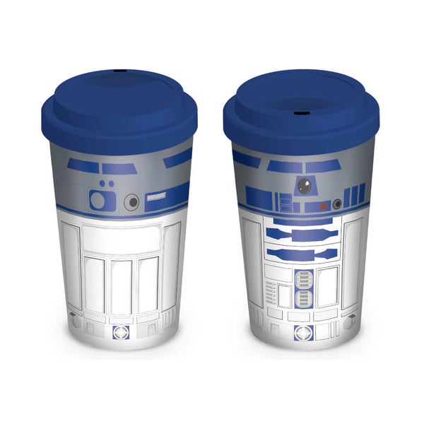 Star Wars R2-D2 Ceramic Travel Mug - Blue