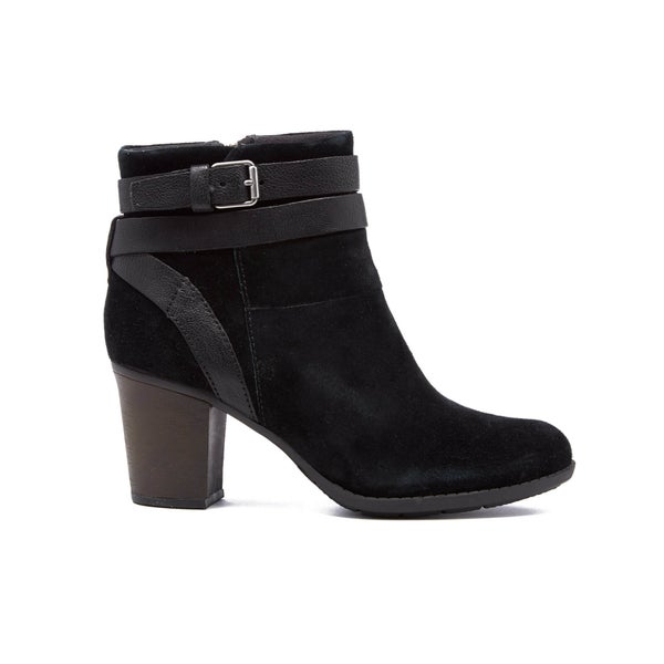 Clarks Women's Enfield River Heeled Ankle Boots - Black
