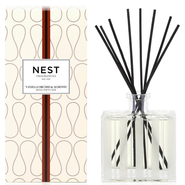 NEST Fragrances Vanilla Orchid and Almond Reed Diffuser