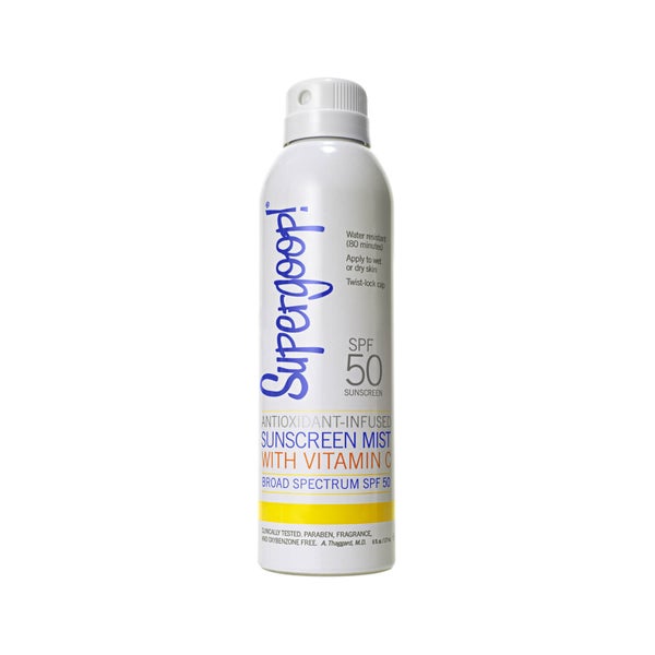 Supergoop! SPF 50 Antioxidant-Infused Sunscreen Mist with Vitamin C