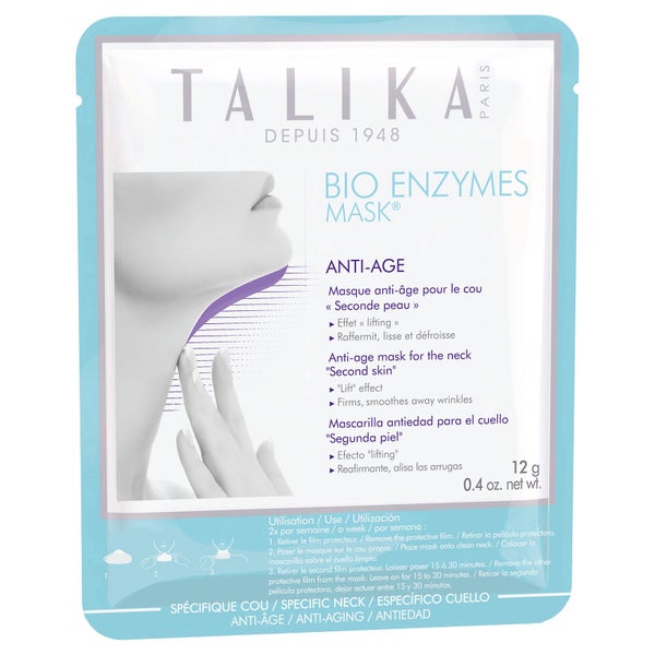 Talika Bio Enzymes Mask – Neck Maseczka na szyję 12 g