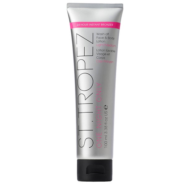 St.Tropez Instant Tan Wash Off Lotion Light/Medium (100ml) LOOKFANTASTIC