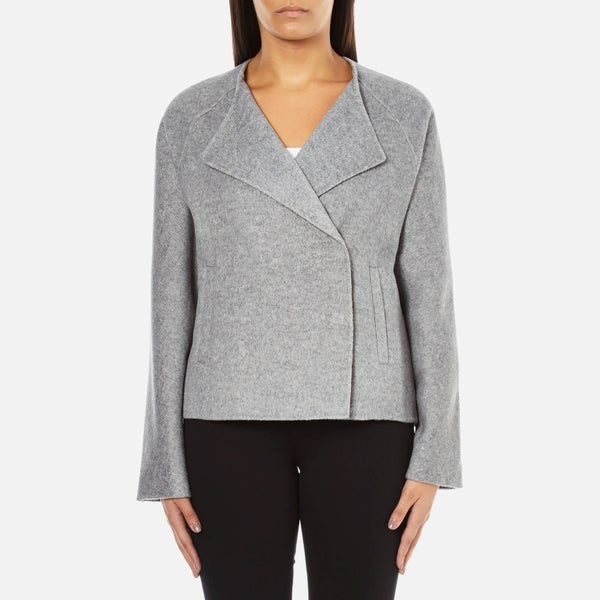 Selected Femme Women's Adana Jacket - Medium Grey Melange