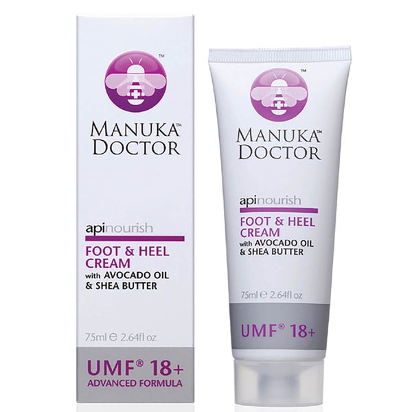 Manuka Doctor ApiNourish Foot & Heel Cream 75 ml