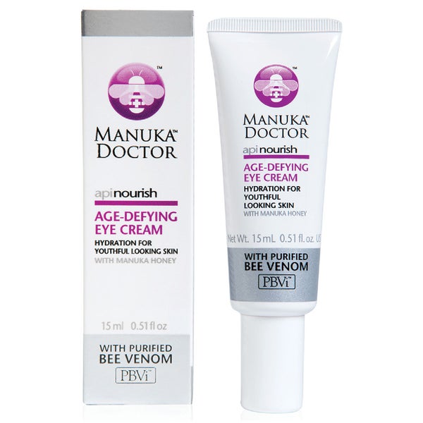 Crema anti-edad para el contorno de ojos ApiNourish de Manuka Doctor de 15 ml