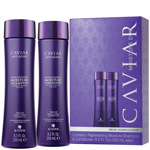 Набор средств для увлажнения волос Alterna Caviar Anti-Aging Replenishing Moisture Duo