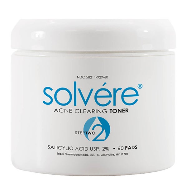 Solvere Acne Clearing Toner Pads