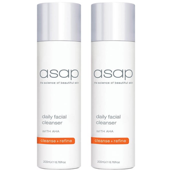 2x asap daily facial cleanser 200ml