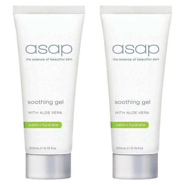 2x asap soothing gel 200ml