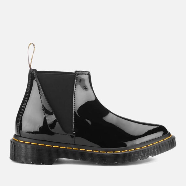 Dr. Martens Women's Pointed Bianca Patent Lamper Chelsea Boots - Black