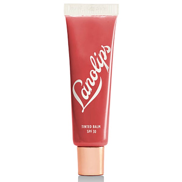 LANOLIPS Lip Ointment with Color + SPF - Rhubarb