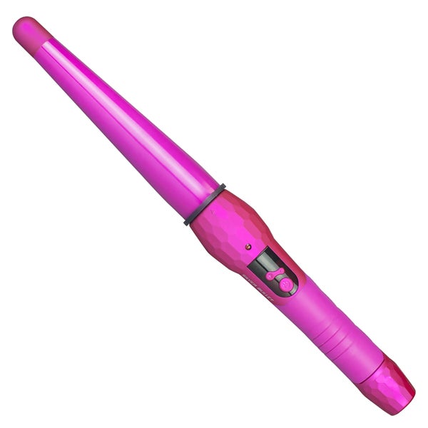 Silver Bullet Large Ceramic Conical Curling Iron - Pink