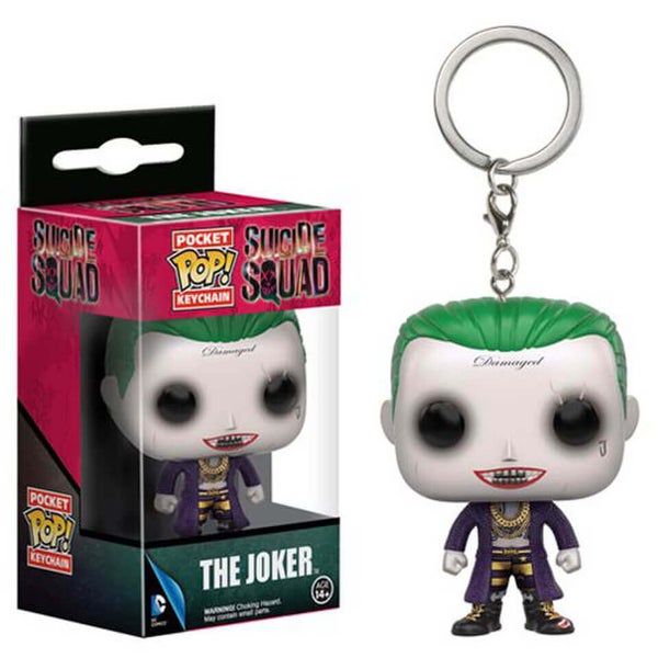 Suicide Squad Joker Pocket Pop! Sleutelhanger