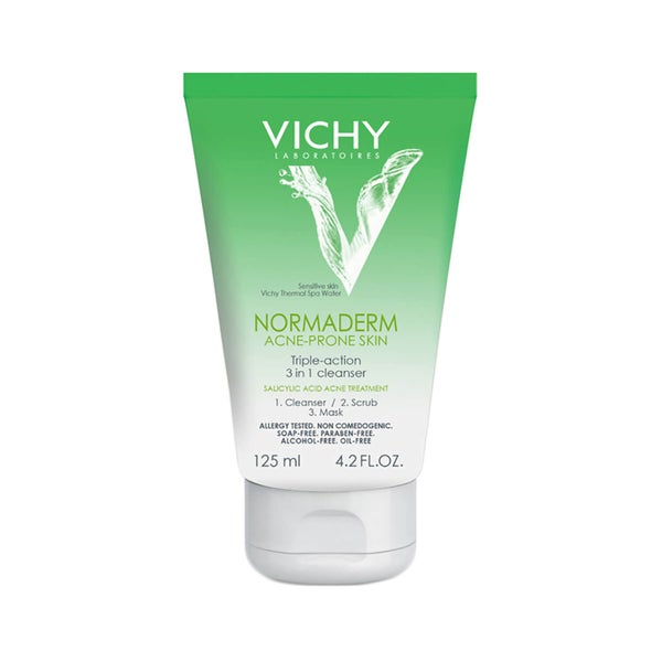 Vichy Normaderm Triple Action 3-in-1 Cleanser
