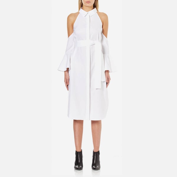 C/MEO COLLECTIVE Women's Show Me Shirt Dress - White