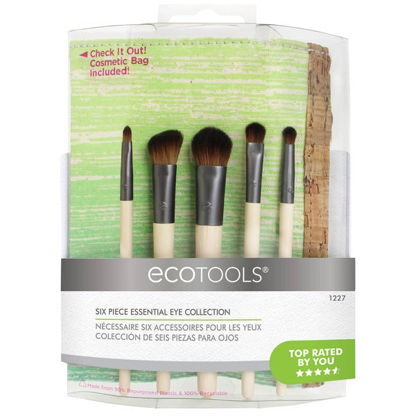 EcoTools 6 Piece Eye Brush Set Набор кистей 6 шт. 