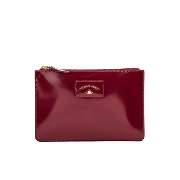 Vivienne Westwood Women's Newcastle Clutch Bag - Bordeaux