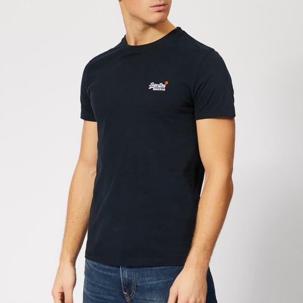 Superdry Men's Orange Label Vintage Embroidery T-Shirt - Eclipse Navy