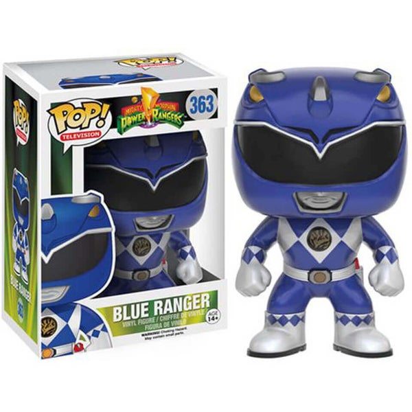 Power Rangers : Mighty Morphin Ranger Bleu Figurine Funko Pop!