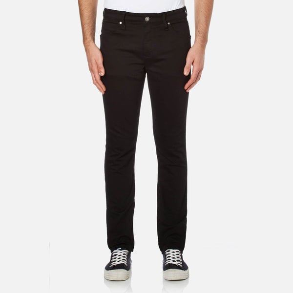 Calvin Klein Men's Body Slim Fit 6 Pocket Jeans - Core Black Stretch