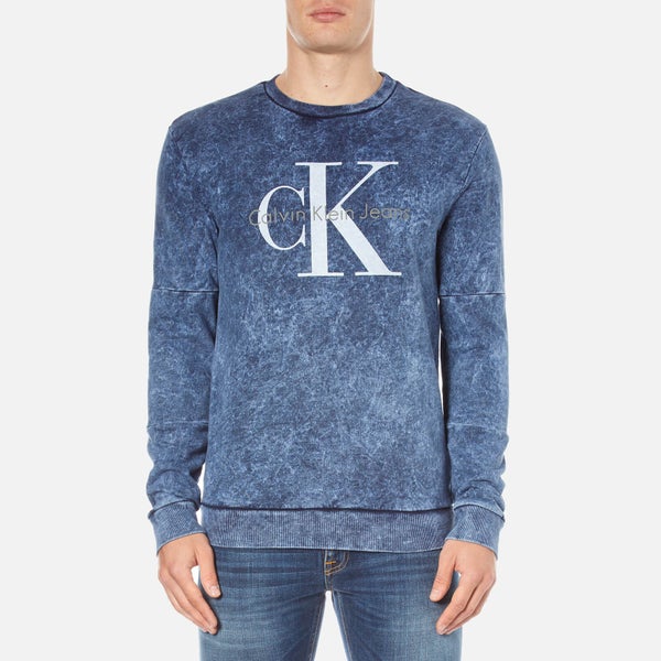 Calvin Klein Men's Hinter Crew Neck Sweatshirt - Night Sky
