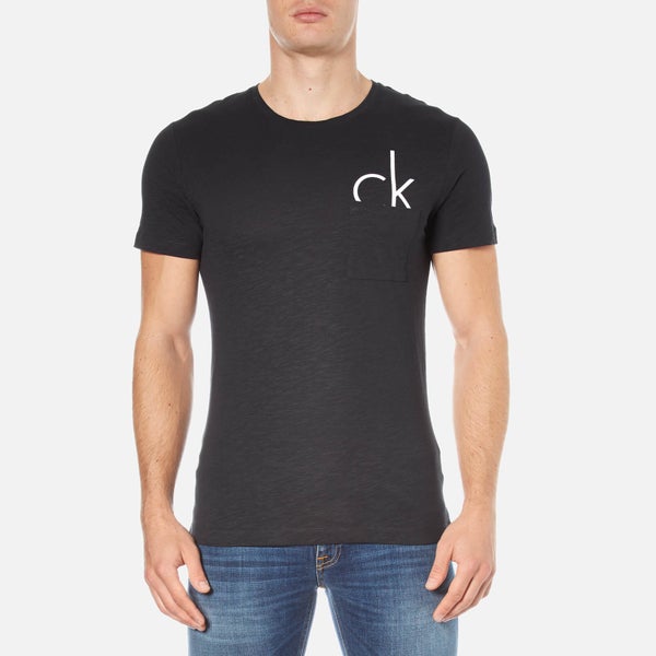 Calvin Klein Men's Type Crew Neck T-Shirt - CK Black