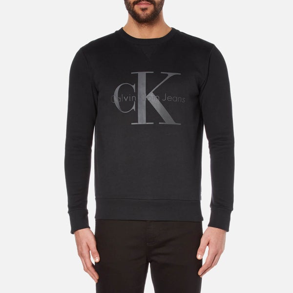 Calvin Klein Men's Hinter Crew Neck Sweatshirt - CK Black