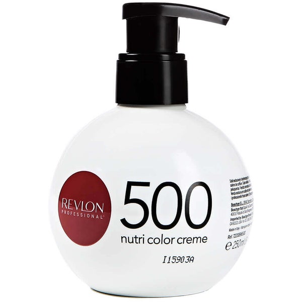 Nutri Color Creme 500 Rojo Púrpura de Revlon Professional 270 ml