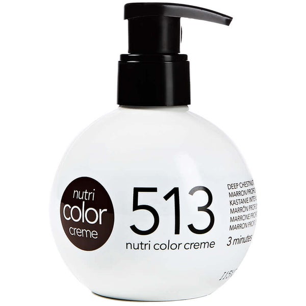 Revlon Professional Nutri Color Creme 513 Deep Chestnut Krem koloryzujący do włosów 270 ml