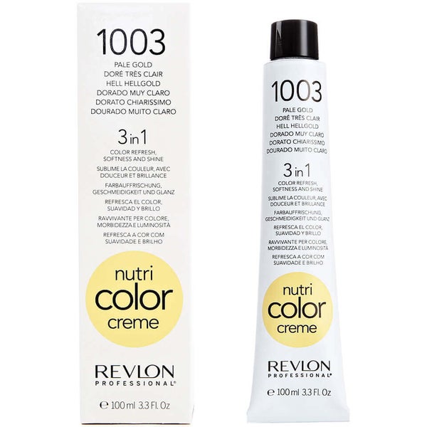 Revlon Professional Nutri Color Creme 1003 Pale Gold Krem koloryzujący do włosów 100 ml
