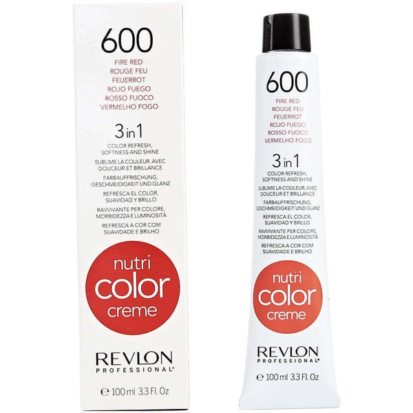 Revlon Professional Nutri Color Creme 600 Fire Red Krem koloryzujący do włosów 100 ml