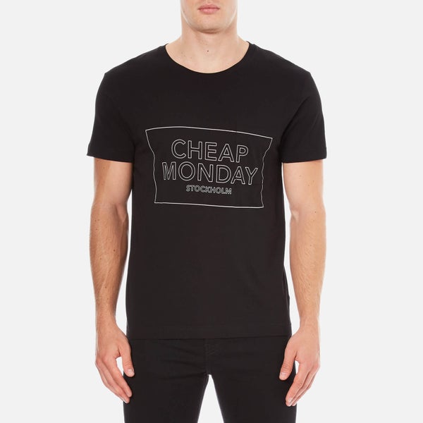 Cheap Monday Men's Standard Thin Box T-Shirt - Black