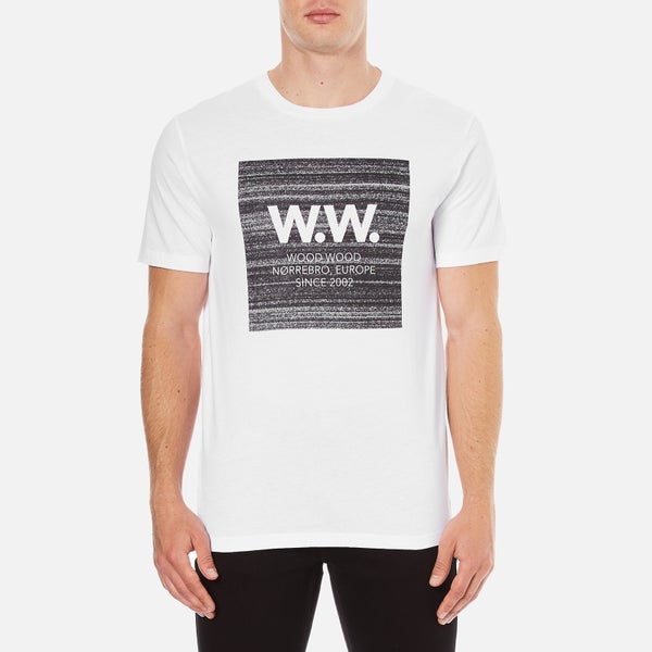Wood Wood Men's Square T-Shirt - White